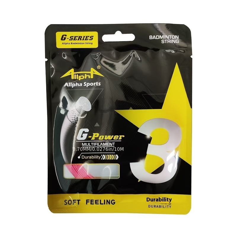 Fil de raquette de badminton 0.7 mm