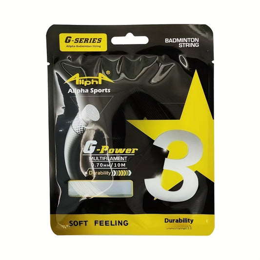 Fil de raquette de badminton 0.7 mm